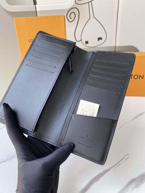 LVコピーウォレット素材ディテール